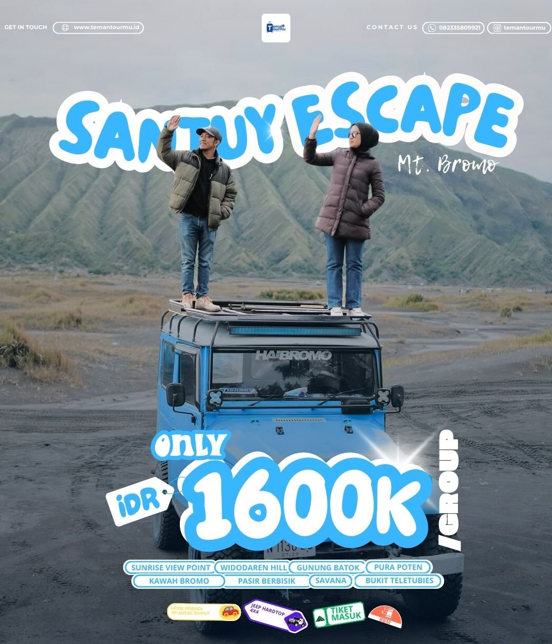 Paket Bromo Santuy Escape